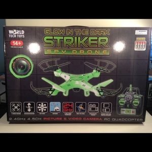 world tech toys striker live feed drone